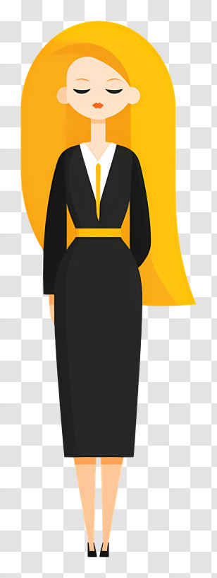 Yellow Hair Business Woman - Blonde Woman In Business Suit Transparent PNG