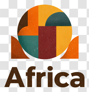 Africa Logo - Africa Geometric Logo Transparent PNG