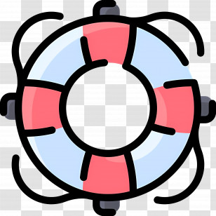 Lifebuoy - Red And White Life Buoy Illustration Transparent PNG
