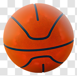Basketball - Classic Orange Basketball For Outdoor And Indoor Games Transparent PNG