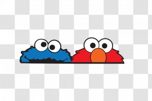 Elmo Cookie Monster Sticker Decal Japanese Domestic Market Transparent PNG