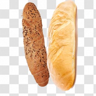 Baguette Hot Dog Bun Loaf - Finger Food Transparent PNG