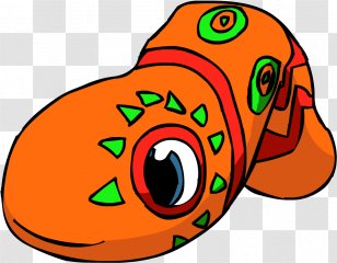 Snout Beak Line Clip Art - Orange Transparent PNG