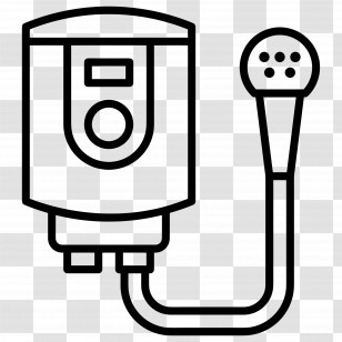 Water Heater - Electric Water Heater For Bathroom Transparent PNG