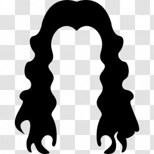 Black Hair Long Beauty Parlour - Hairdresser Transparent PNG