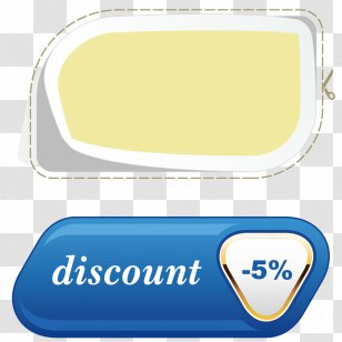 Font - Yellow - Vector Art Discounts Tag Transparent PNG
