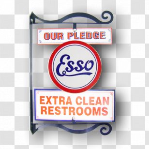 Brand Logo Esso Mobil - Gasoline - Texaco Transparent PNG