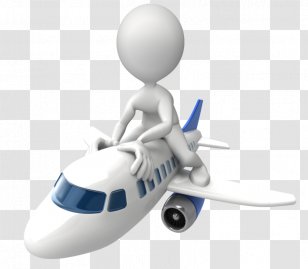 Airplane Hypnosis Institute Netherlands Animation Flight Clip Art - Plane Man Transparent PNG