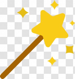Wand Magic - Star - Magician Transparent PNG
