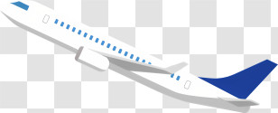 Icon - Airplane Taking Off In Motion Transparent PNG