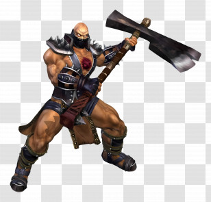 Astaroth - Warrior With Large Axe Transparent PNG