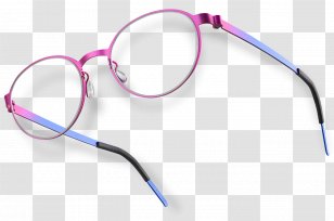 Glasses Color Goggles Eye Optics - Rainbow Transparent PNG