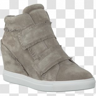 Sports Shoes Harlem Boot Suede - Wedge - White Flat Dress For Women Transparent PNG