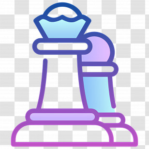 Chess - Colorful Chess Pieces Illustration Transparent PNG