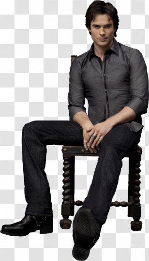Ian Somerhalder The Vampire Diaries Damon Salvatore Niklaus Mikaelson - Trousers Transparent PNG