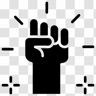 Fist Hand - Raised Fist Symbol Transparent PNG