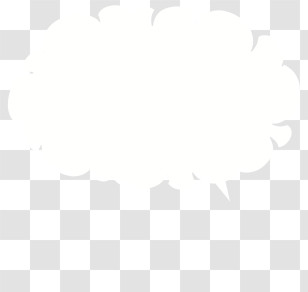 Text Box - Fluffy White Cloud Transparent PNG