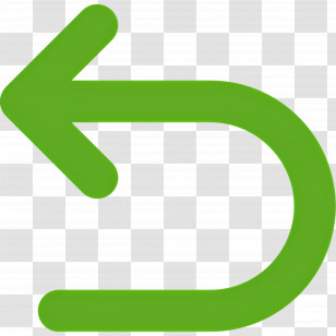 Arrow Left - Green Arrow Icon For Navigation Transparent PNG