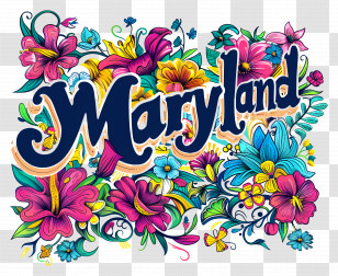 Maryland - Maryland State Logo Transparent PNG
