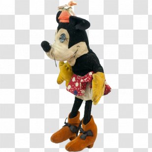Minnie Mouse Mickey Stuffed Animals & Cuddly Toys 1930s - Toy Transparent PNG