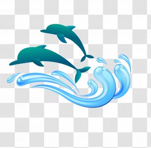 Drop Symbol Clip Art - Photography - Dolphin Transparent PNG