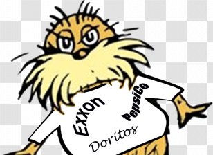 The Lorax YouTube Clip Art - How Grinch Stole Christmas Transparent PNG