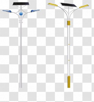 Solar Energy Lighting Illustration - Sleeve - Street Light Series Transparent PNG