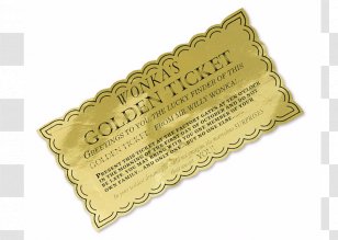 The Willy Wonka Candy Company Dorothy Gale Golden Ticket Wizard Of Oz - Template Transparent PNG
