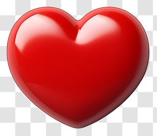 Heart - Red Heart Symbol Illustration Transparent PNG