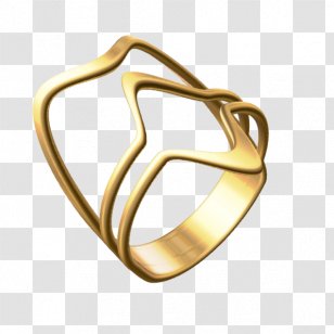 Jewellery Ring 3D Printing Jewelry Design - Necklace - Three-dimensional Transparent PNG