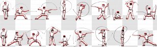 Shaolin Monastery Chinese Martial Arts Kung Fu Dao - Silhouette - Bagua Transparent PNG