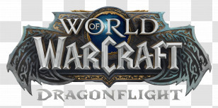 World Of Warcraft - World Of Warcraft Dragonflight Logo Transparent PNG