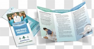 Cedar Lake MRI Magnetic Resonance Imaging Brochure Medical Implant - Brand - Mockup Transparent PNG