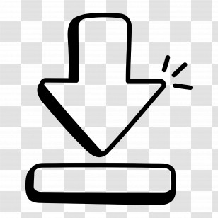 Arrow Down - Download Arrow Icon Transparent PNG