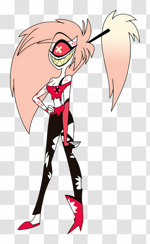 Cherri Bomb - Stylish Cartoon Character Transparent PNG