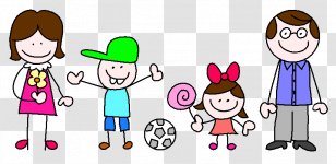 Family Child Social Group - Cartoon Transparent PNG