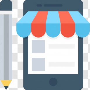 E-commerce Online Shopping Service Business Icon - Email - Smartphone Supermarket Transparent PNG