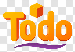 Todo Logo - Todo App 3D Logo Transparent PNG