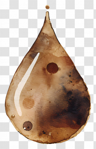 Oil Drop - Watercolor Water Drop Transparent PNG