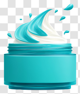 Moisturizing Cream - Cosmetic Cream Jar Transparent PNG