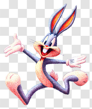 Bugs Bunny - Cartoon Rabbit Character Transparent PNG