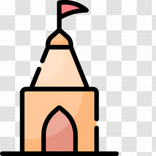 Hindu Temple - Cartoon Temple Transparent PNG