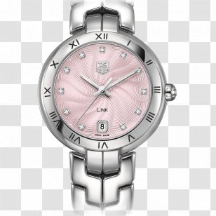 Analog Watch TAG Heuer Aquaracer Quartz Clock - Colored Gold Transparent PNG