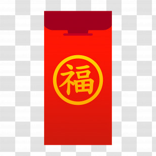 Red Envelope Emoji - Red Envelope For Chinese New Year Transparent PNG