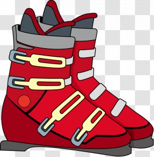 Ski Boots Skiing Shoe Clip Art - Boot Transparent PNG