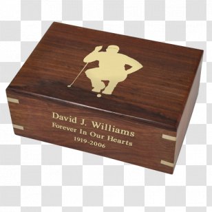 Box Headstone Urn Engraving Wood - Wooden Boxes With Lids Transparent PNG