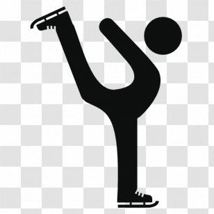 Ice Skating Figure Roller Skates Transparent PNG