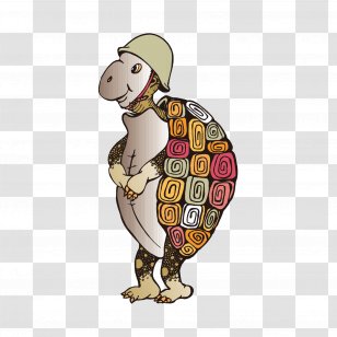 Turtle Illustration Image Cartoon - Designer - Cute Tortoise Transparent PNG