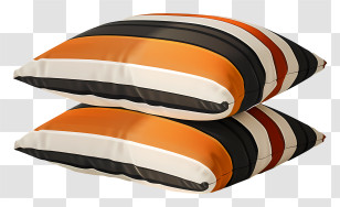 Pillows - Striped Decorative Pillows Transparent PNG