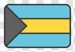 Bahamas Flag - Bahamas National Flag Transparent PNG